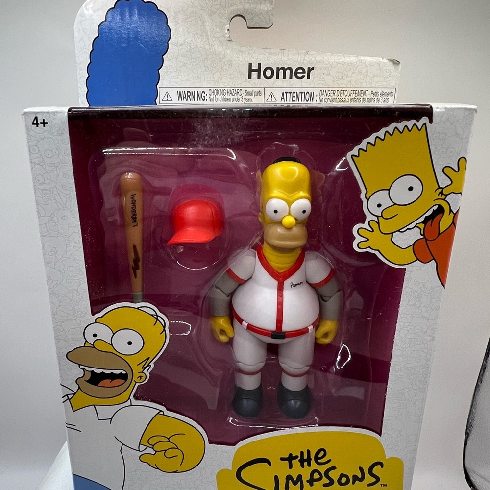 Homer Simpson Softball Team - The Simpsons 5" Articulated Figure